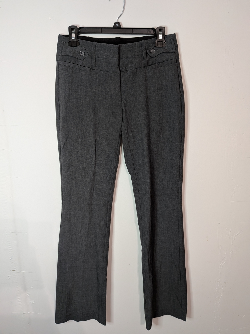 Vintage Candie's Dark Gray Boot-Cut Dress Pants